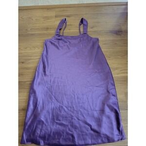 Women's Cabernet Nightgown/Chemise Purple Lilac Size XS Satin Polyester Sleep Li